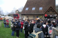 2004-2005 Pélerinage des 5ème à Chartres