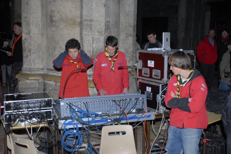 Pélerinage des 5ème du diocèse, Chartres