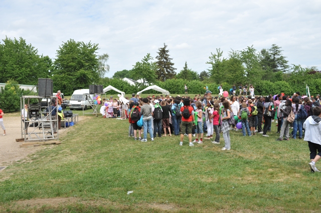 Rassemblement des 6èmes à Evry, SDAEP 91