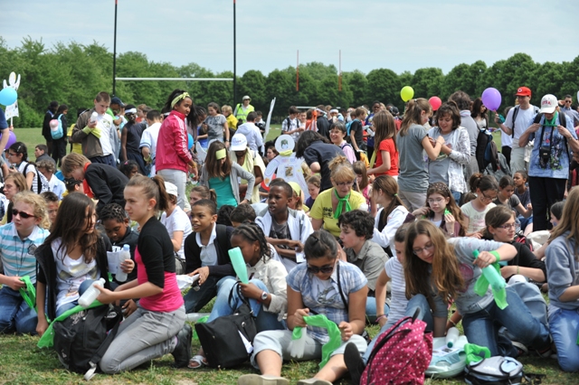 Rassemblement des 6èmes à Evry, SDAEP 91