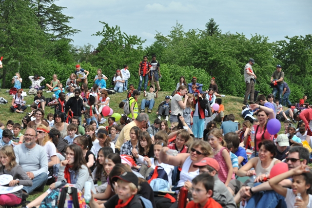 Rassemblement des 6èmes à Evry, SDAEP 91
