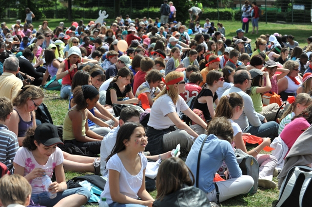 Rassemblement des 6èmes à Evry, SDAEP 91
